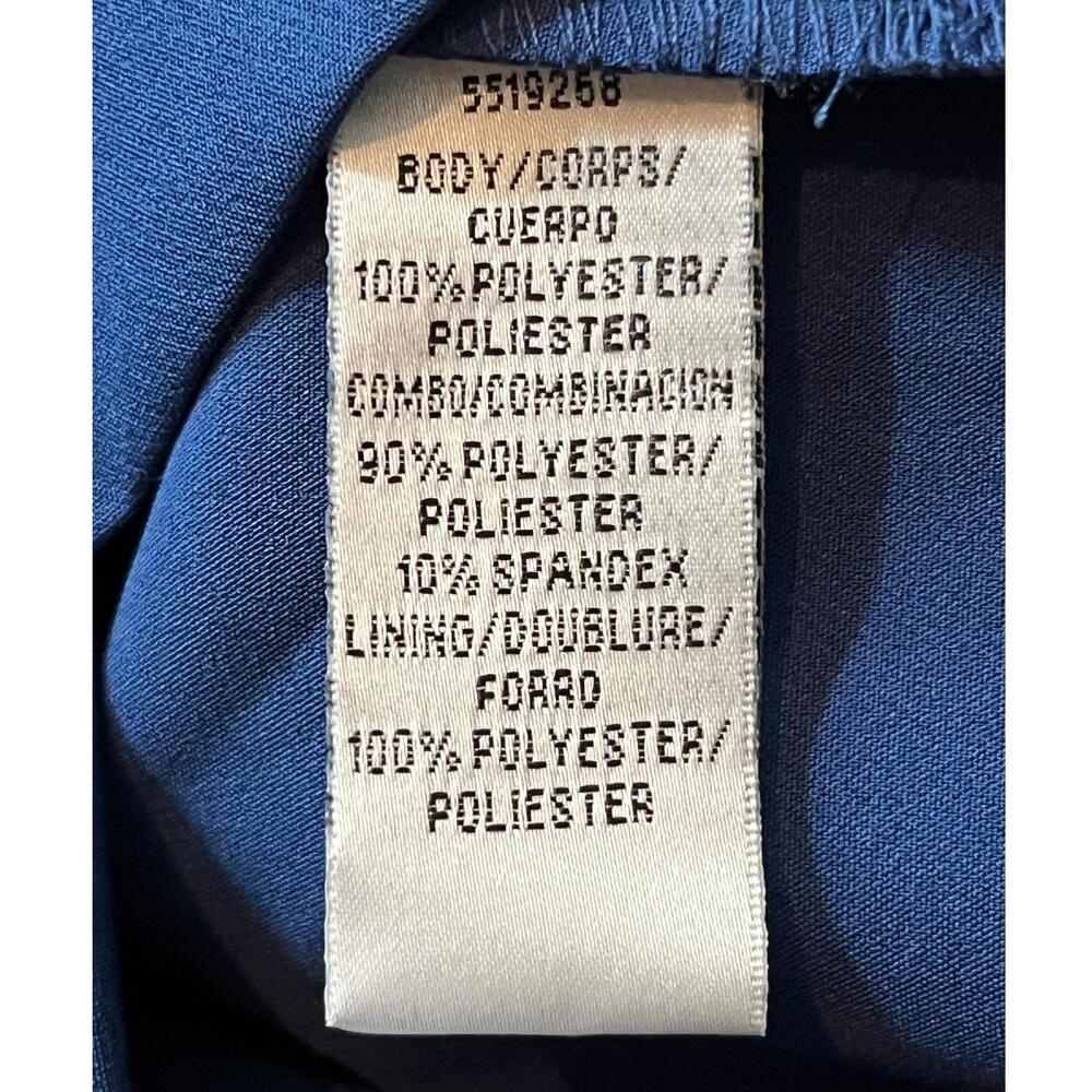 Kay Unger Dress  Zelda Lace mini blue size 0 - Picture 8 of 9